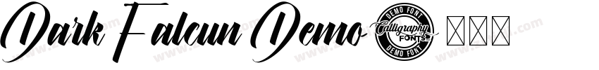 Dark Falcun Demo字体转换